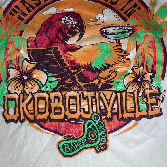 🦜 Barefoot Bar Parrot Tee – Gildan Size XL - Picture 5 of 5